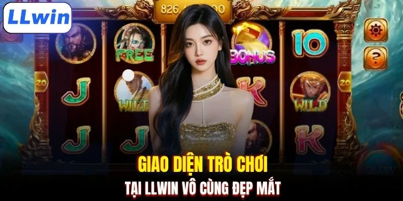 Giao diện trò chơi tại LLWIN vô cùng đẹp mắt