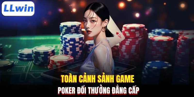 Toàn cảnh sảnh game Poker đổi thưởng đẳng cấp