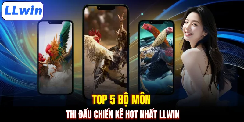 Top 5 bộ môn thi đấu chiến kê hot nhất LLWIN